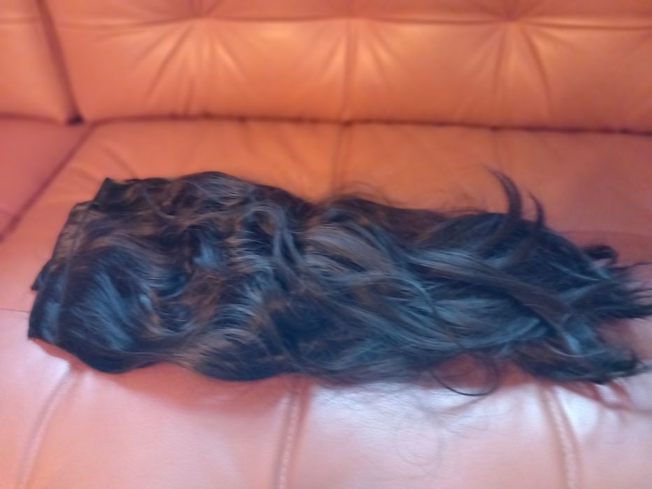 Barsdar Doczepy ciemnobrązowe włosów 6 szt