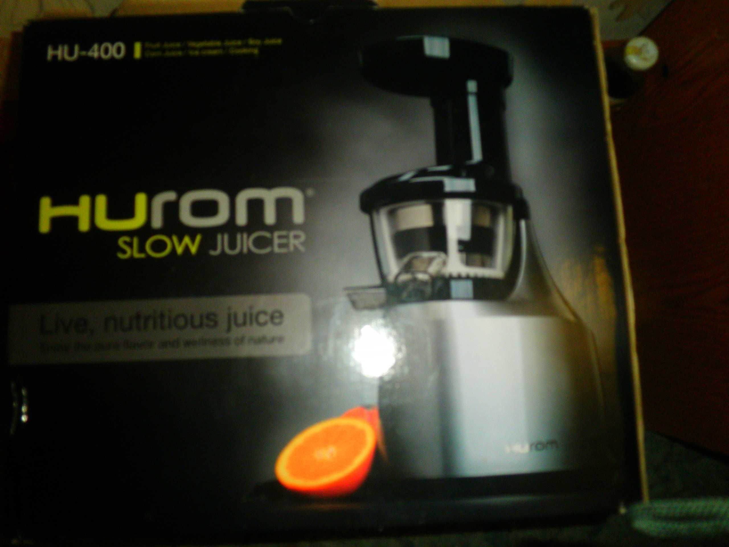 шнековая соковыжималка Slow Juicer HU-400