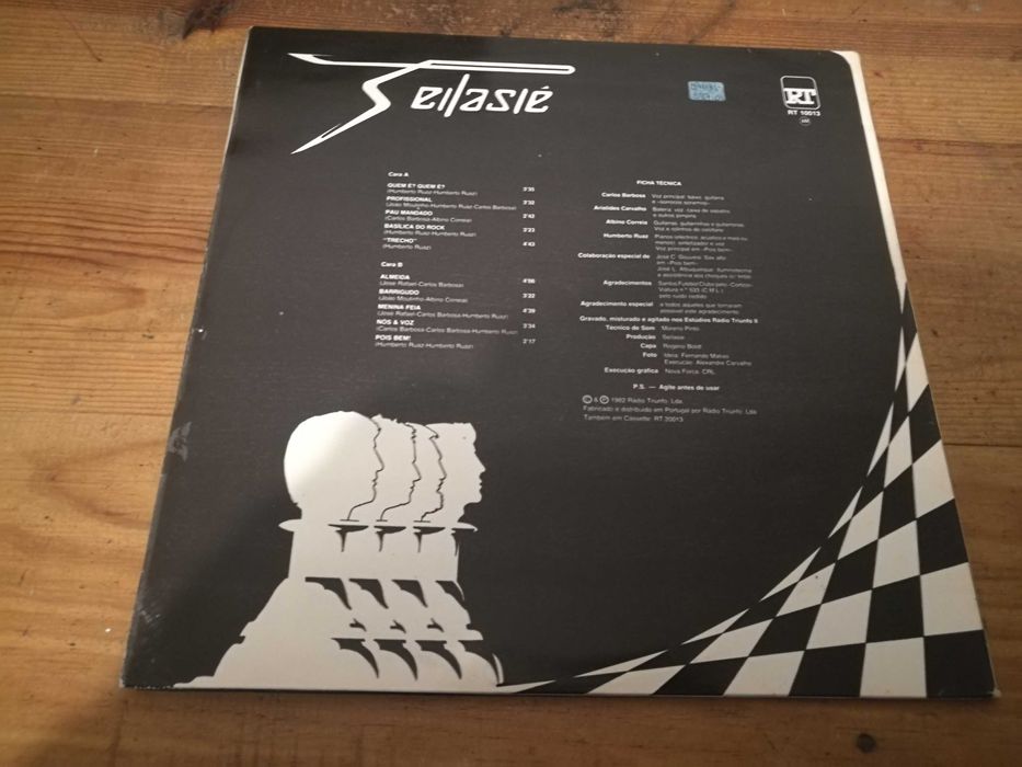 SEILASIÉ (Rock Português anos 80) - Caras & Taras LP