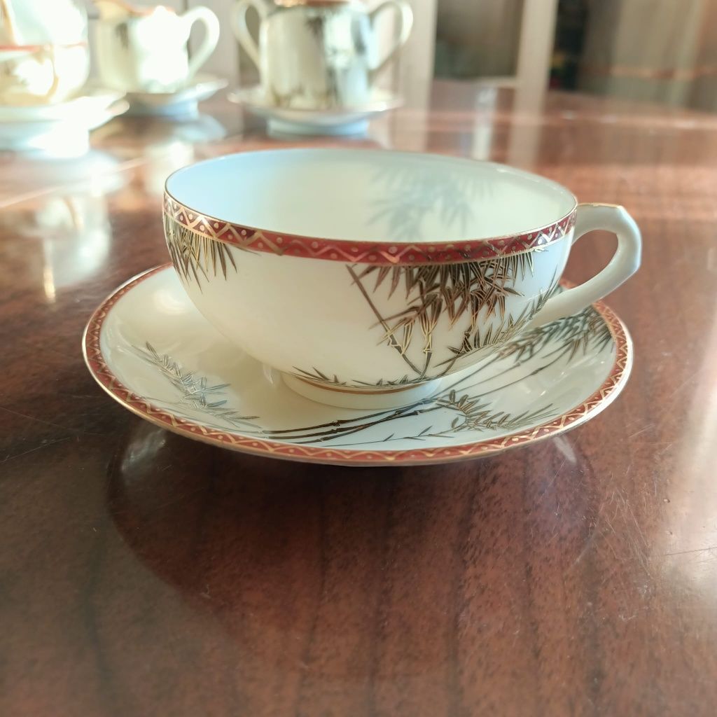 Porcelana japonska bambus