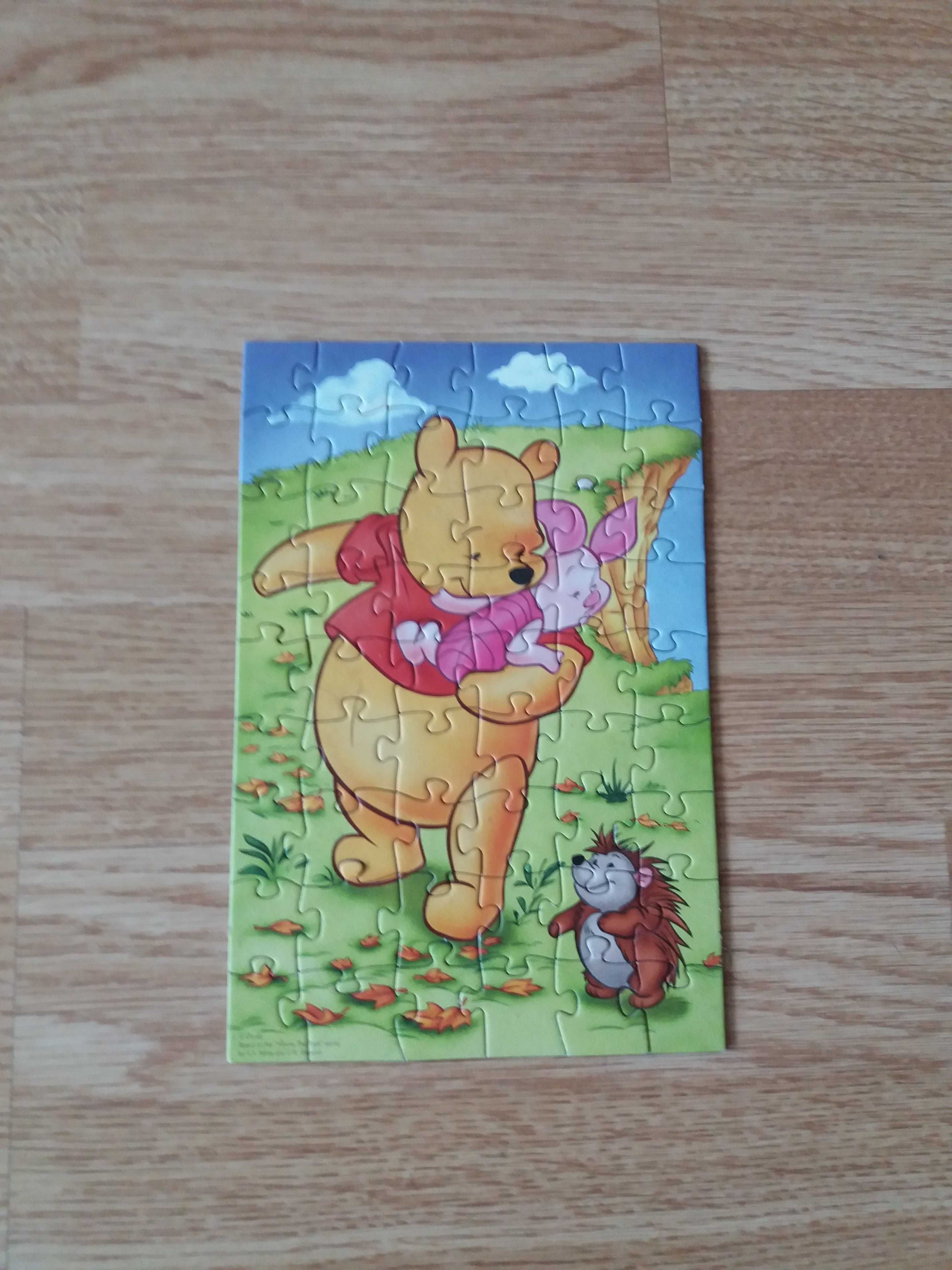 puzzle mini kubuś puchatek 54szt.