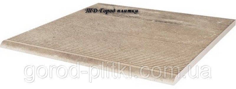 Клинкерные ступени с фаской и насечками 300*300