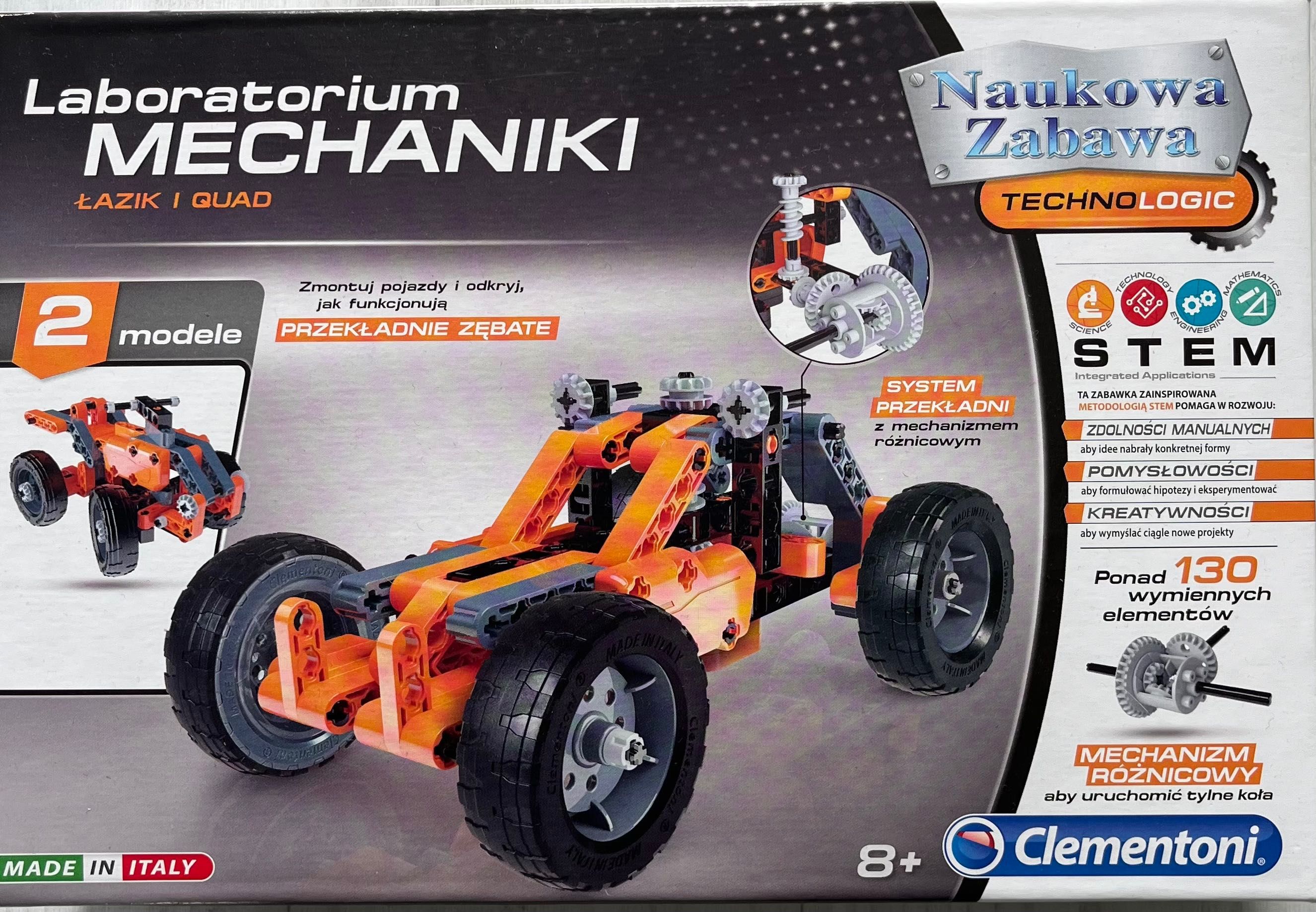 Laboratorium mechaniki-łazik i quad