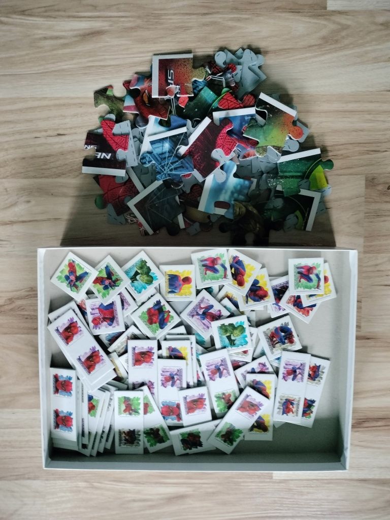 Puzzle-domino-memo Spiderman