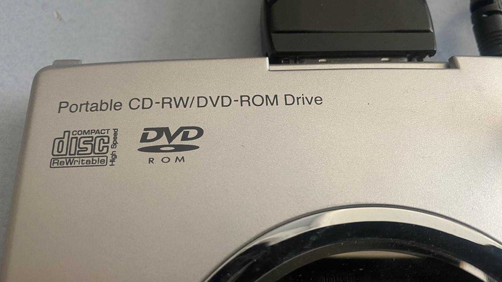LG Leitor portátil CD-RW DVD-ROM Drive