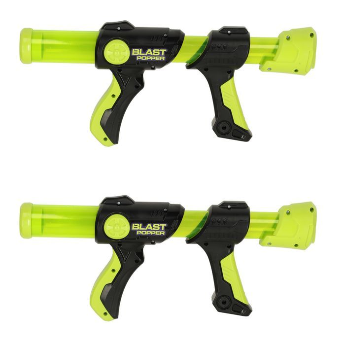 Pistolet Na Kulki Piankowe Zestaw +  Maska Ochronna 2 Szt.