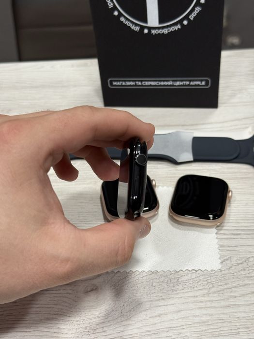 Apple watch 10 series 46mm rose gold/ Black стан нового