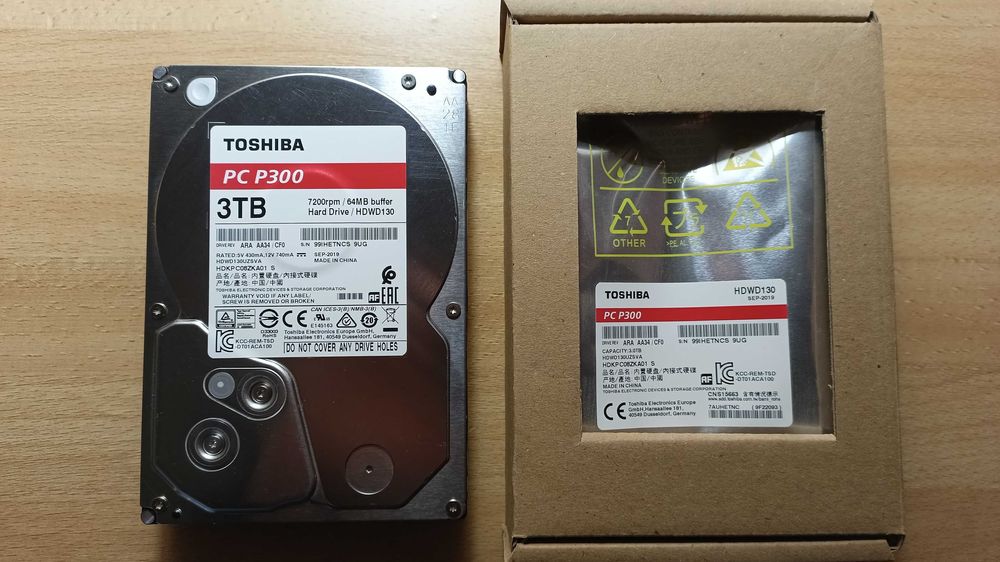 Жесткий диск Toshiba P300 3TB