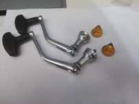 Manivelas Shimano MGS XSC e botões drag Yasaki