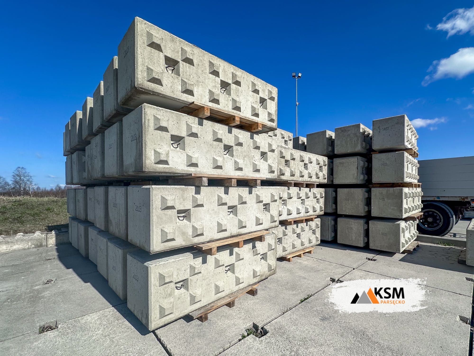 Blok oporowy typu LEGO - Producent – HDS