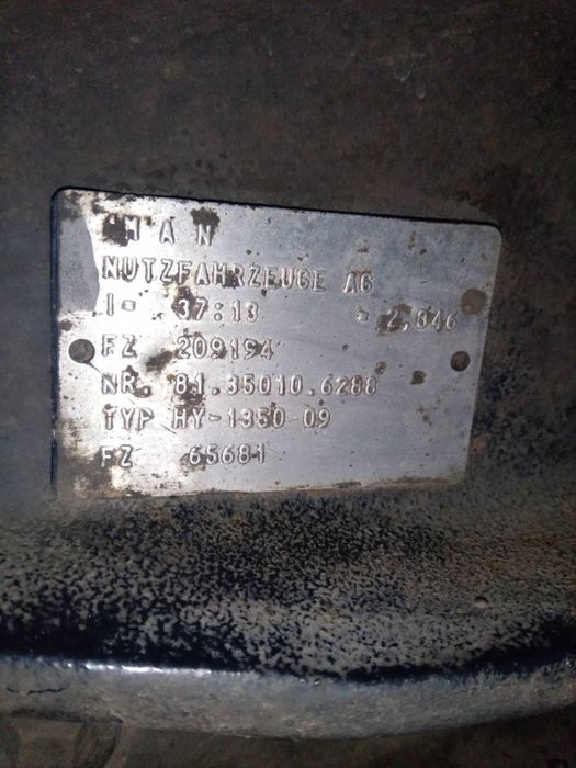 Редукто MAN TGA 37.13