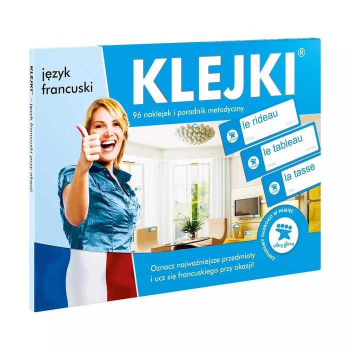 Francuski. Klejki. Cztery Głowy. Nowy Produkt