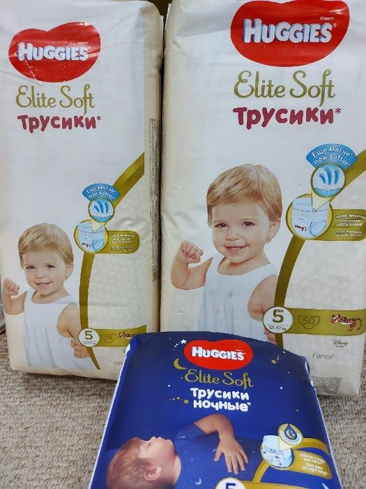 Huggies Elite Soft 5 трусики