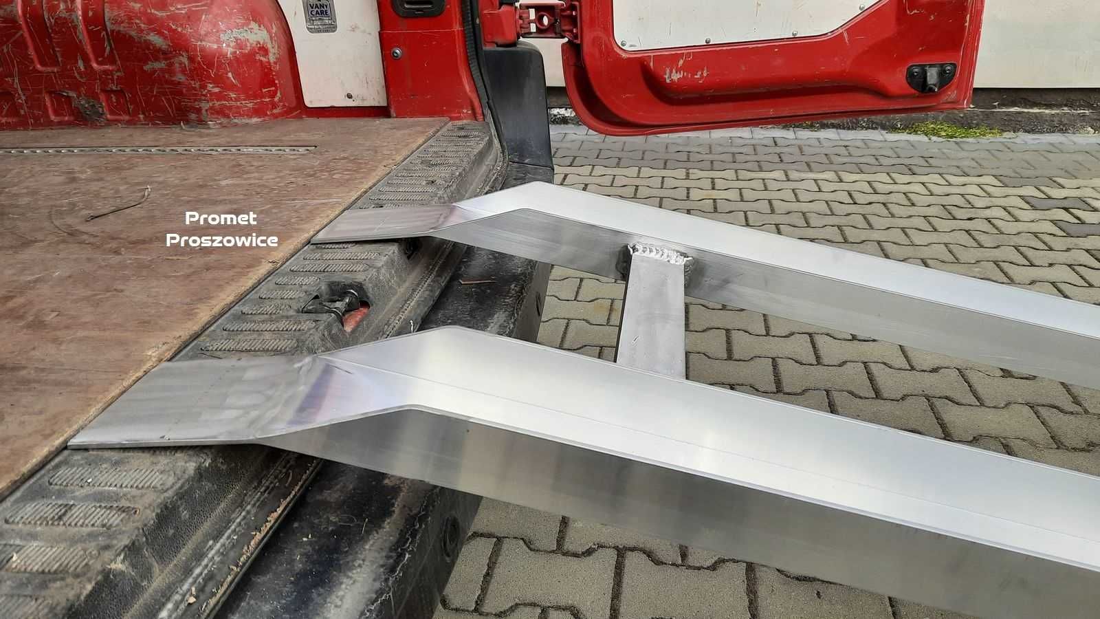 Podjazdy Szyny Aluminiowe 2m pod  wózek duński CC  inwalidzki  rower