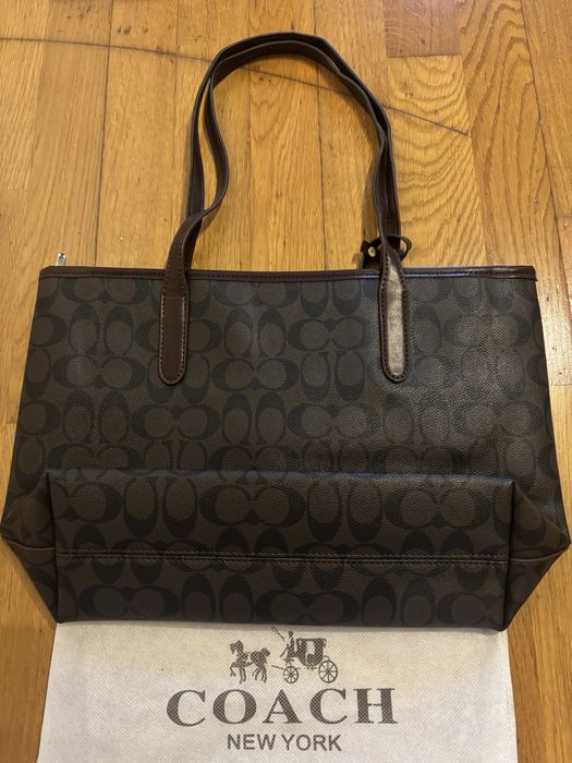 Coach Mala Castanha Escura