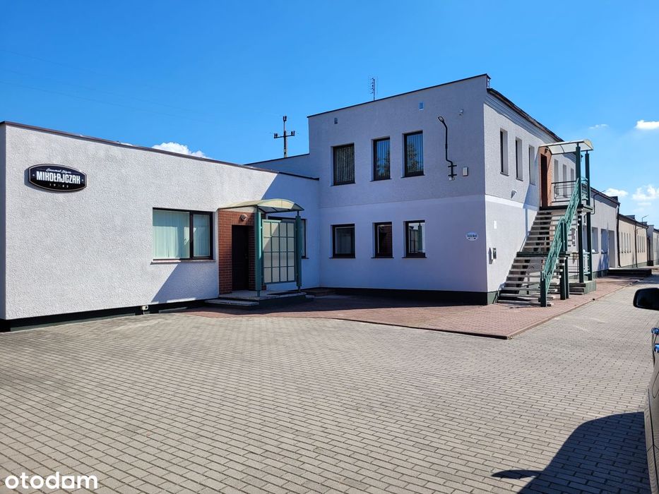 Sprzedam lub wynajmę hale z pomieszczeniami biurowymi Gać, Grudziądz