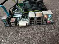Płyta główna Mini ITX Gigabyte GA-B75N (rev. 1.0) z procesorem pamięć