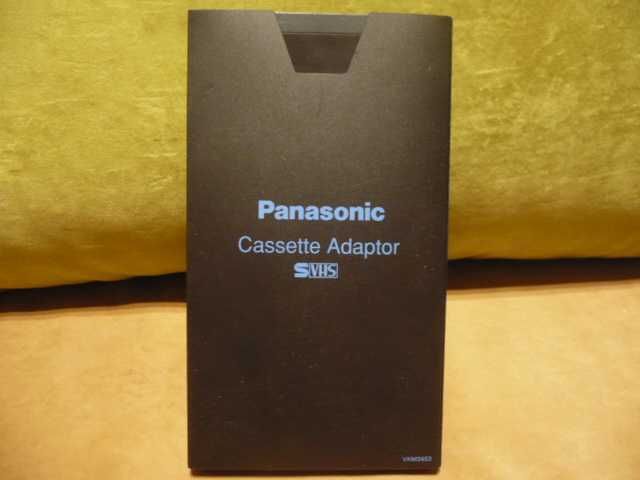 PEREŁKA ! Kaseta-adaptor SVHS Panasonic model VW-TCA7E.Zapraszam.