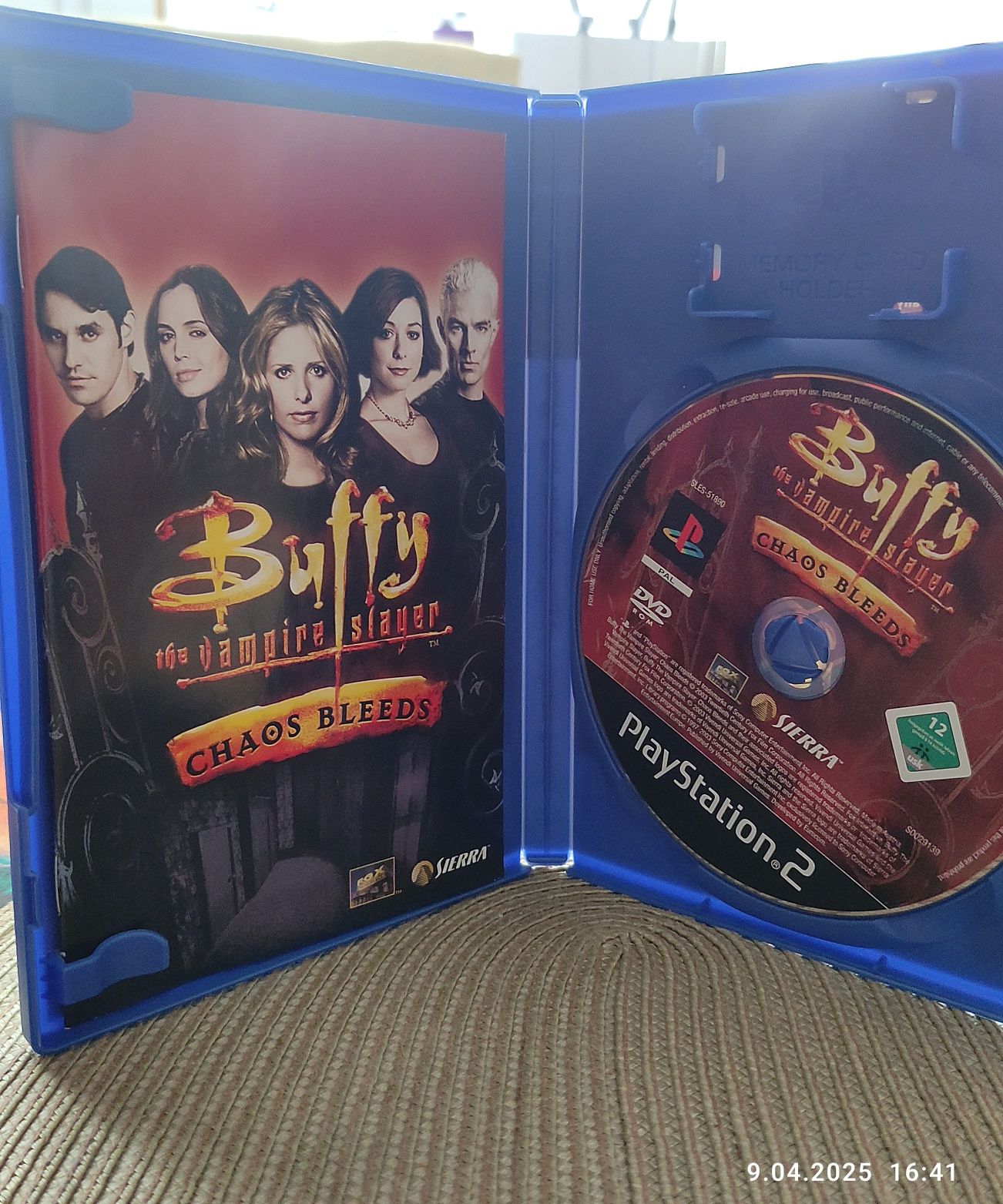 BUFFY THE VAMPIRE SLAYER : Chaos Bleeds - gra PS2 - PlayStation 2 !!!