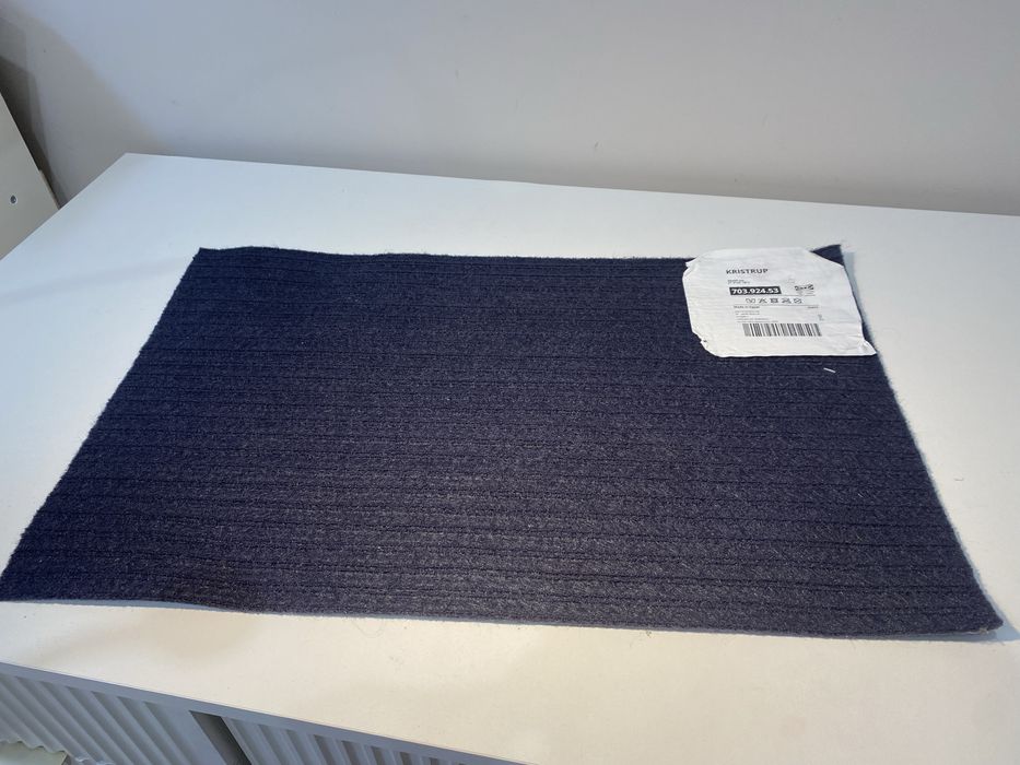 Килимок темно-синій під двері – стильний, практичний та новий!