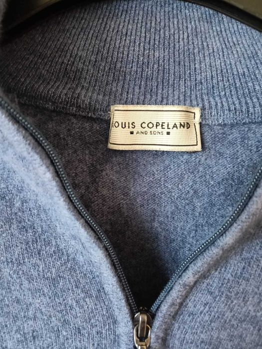Sweter wełna kaszmir Louis Copeland rozmiar męski L 52