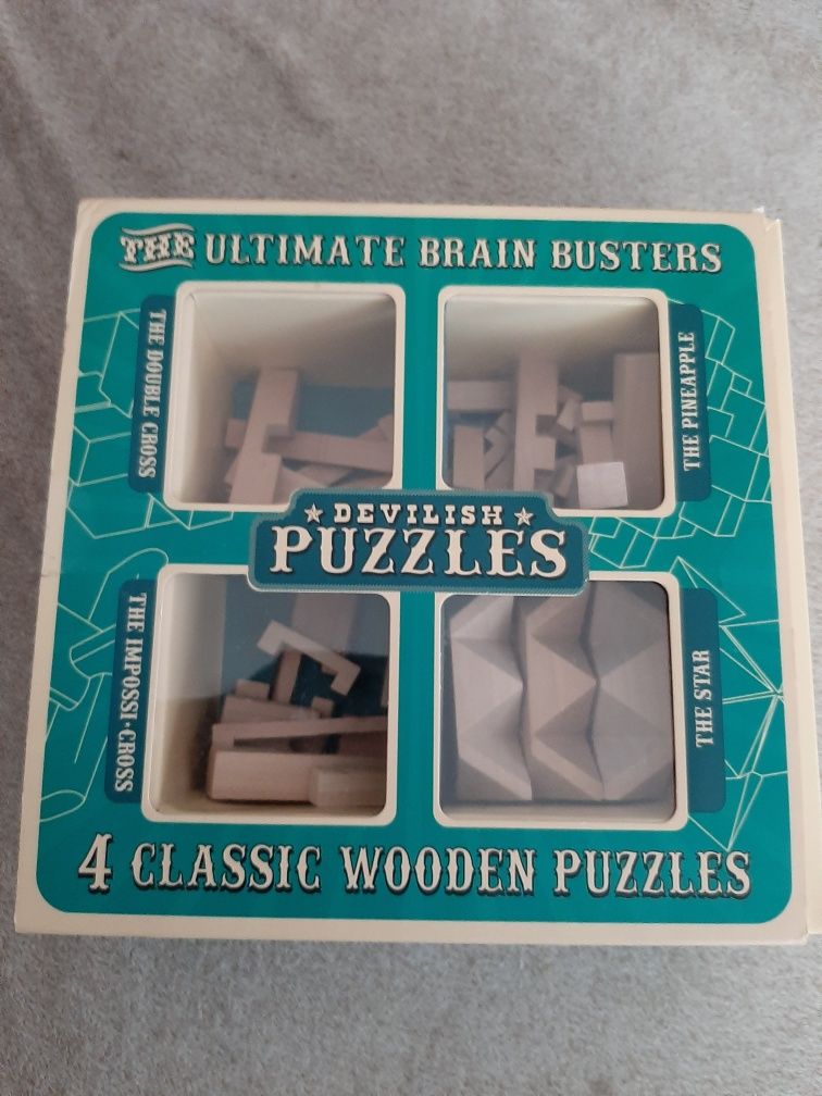 Puzzle Devilish drewniane dla miłośników łamigówek