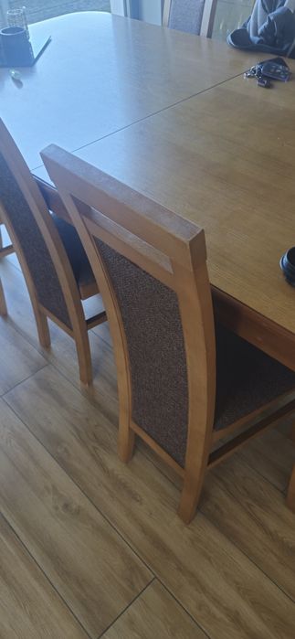 Krzesła 8 sztuk  używane