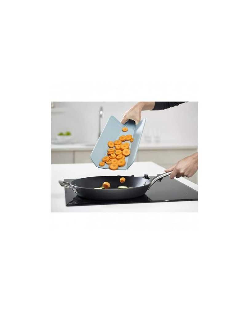 Доска разделочная складная CHOP2POT  Joseph Joseph Small голубая 60157