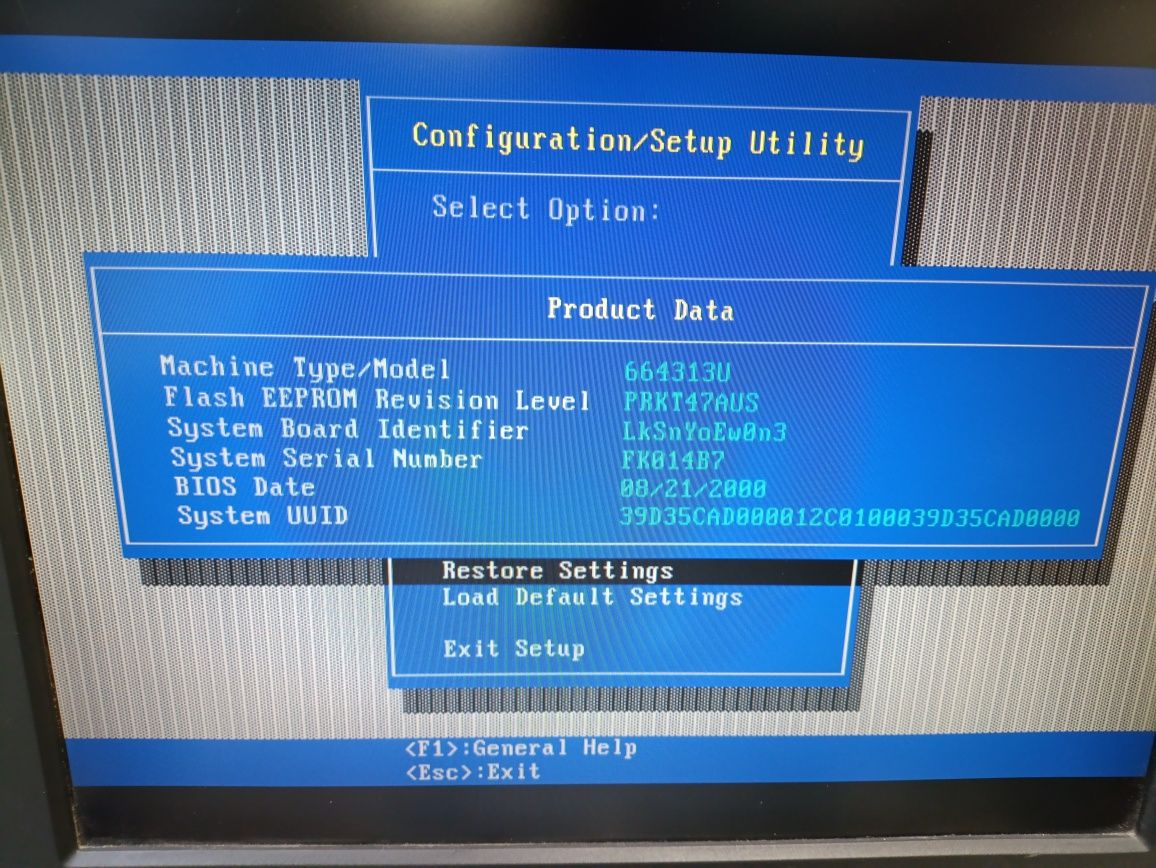 IBM 6643-13u Ретро ПК