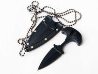 Ніж тичковий тактичний Малюк Нож шейник ПУШ-ДАГЕР (PUSH DAGGER)