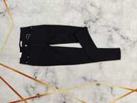 Czarne klasyczne rurki spodnie PUSH UP elastyczne 40/42/44/46/48