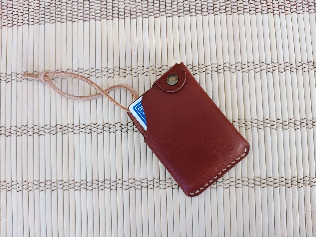 Borubar Skóroszyj - EDC - minimalistyczny portfel skórzany