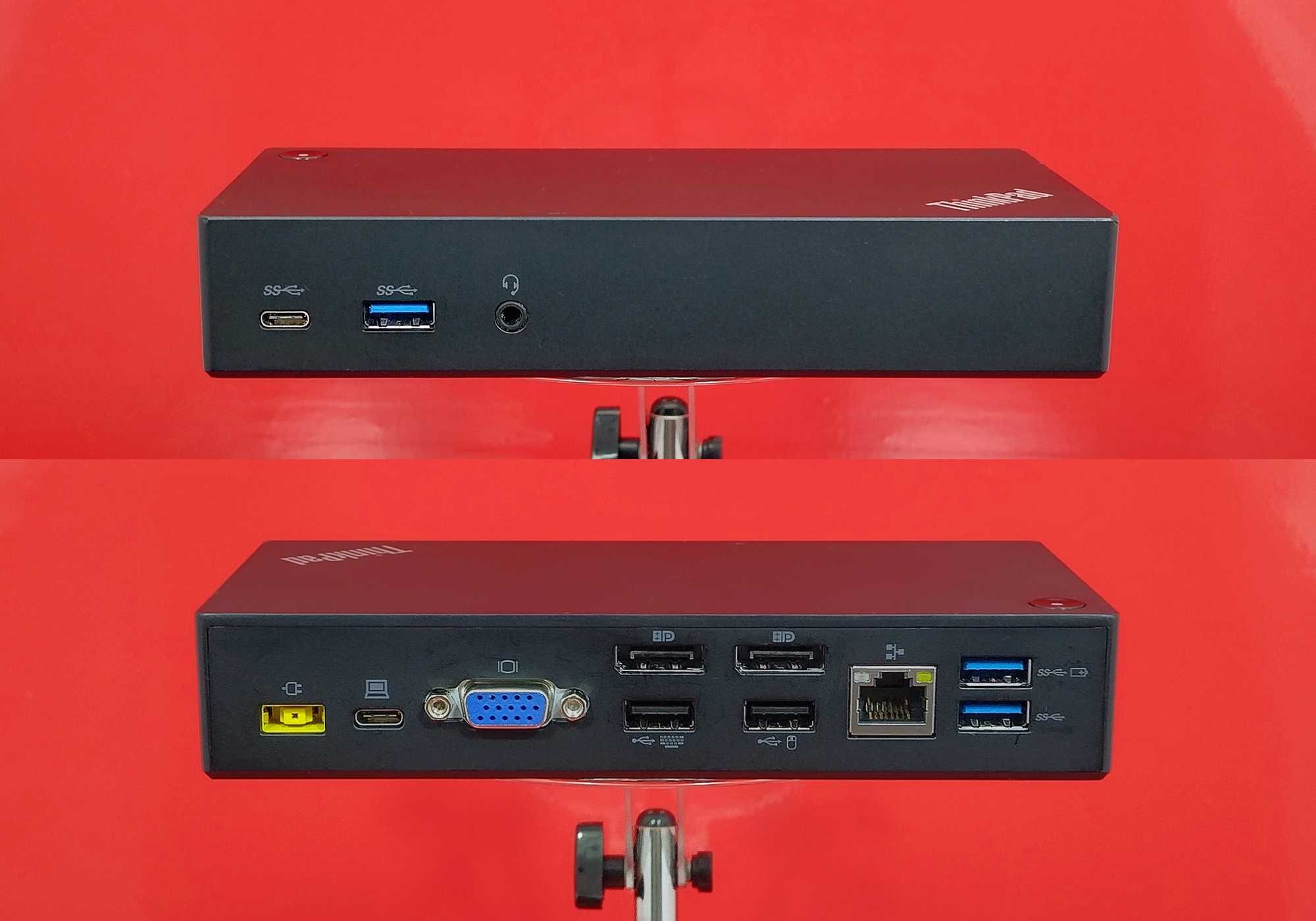 Док-станция Lenovo до UHD 4K 3840x2160 для любого ноутбука /ПК с USB-C