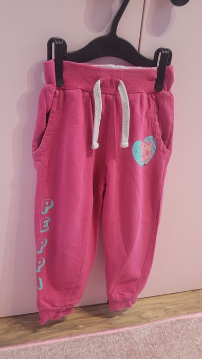 Spodnie rozmiar 98/104 Peppa Pig Świnka Peppa dla dziewczynki dres