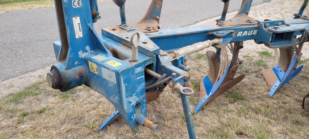 Pług 4 Skibowy Obrotowy Rabe Werk Albatros 120