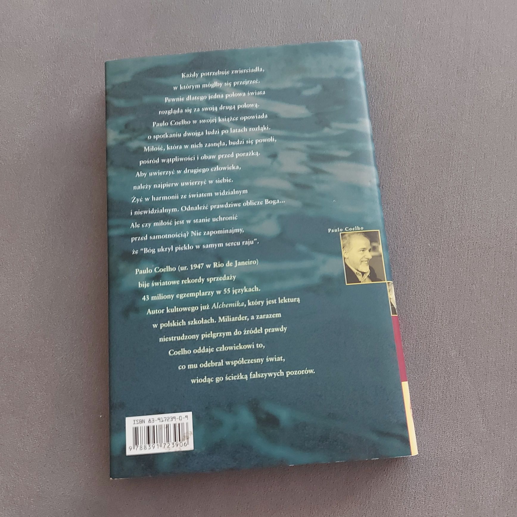 Książka Paulo Coelho na brzegu rzeki piedry usiadłam i płakałam