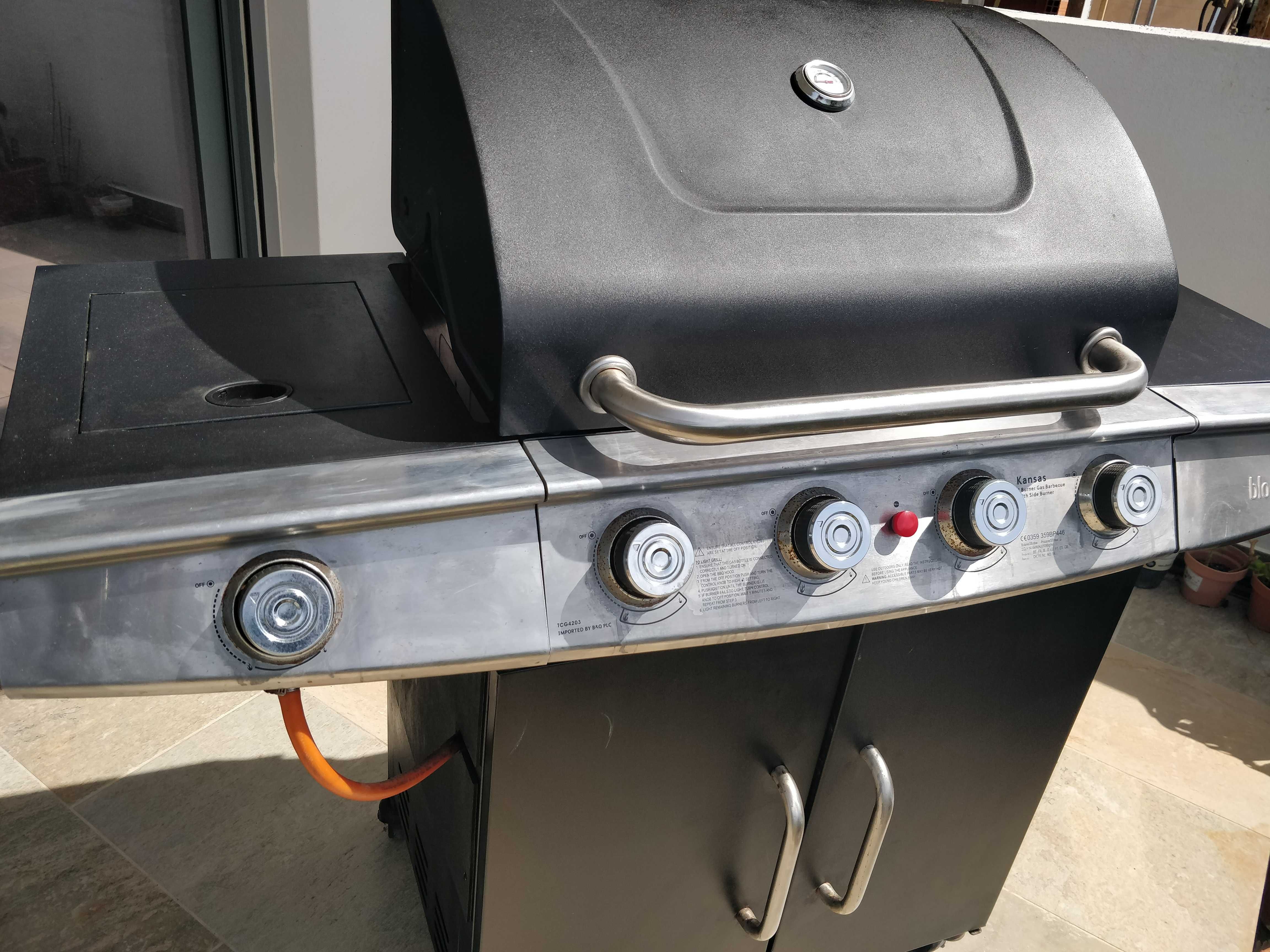 Gas Barbecue Blooma modelo Kansas 5 burners