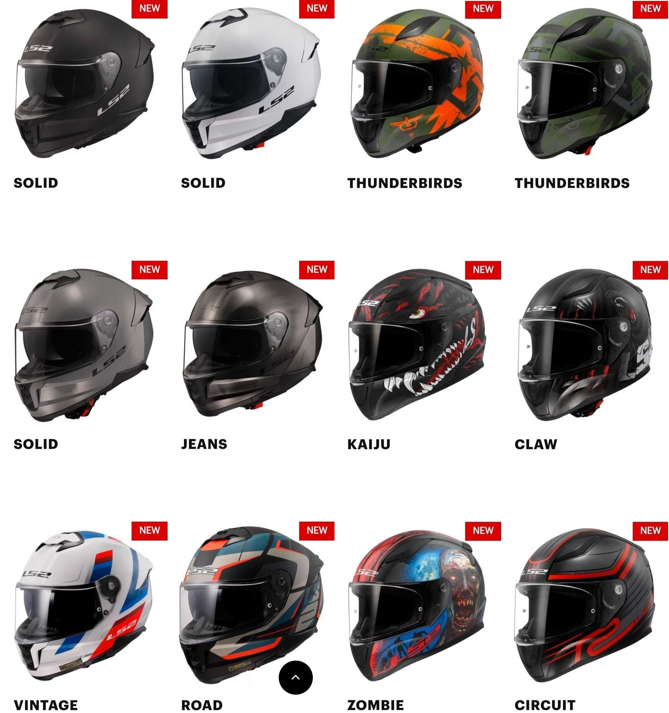WYPRZEDAŻ Kask Integralny z Blendą LS2 FF808 Stream Evo ll Czarny Mat