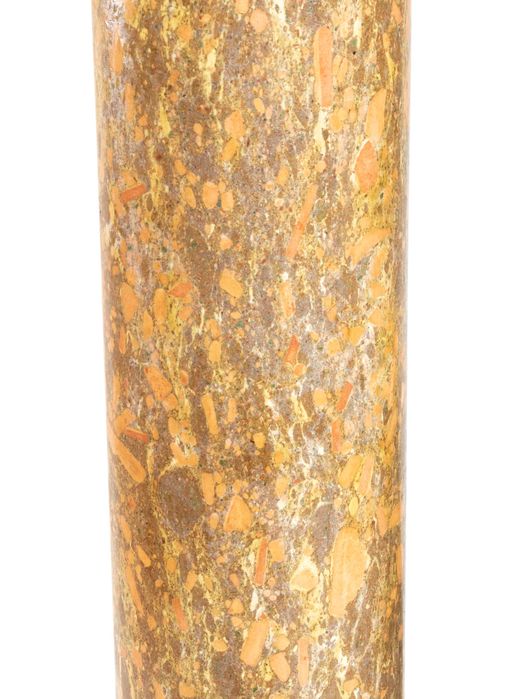 Coluna Mármore Bronze Jaune Napoleão III | século XIX