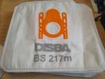 Worki disba bs 217m 19szt. do odkurzacza siemens plus 4 filtry
