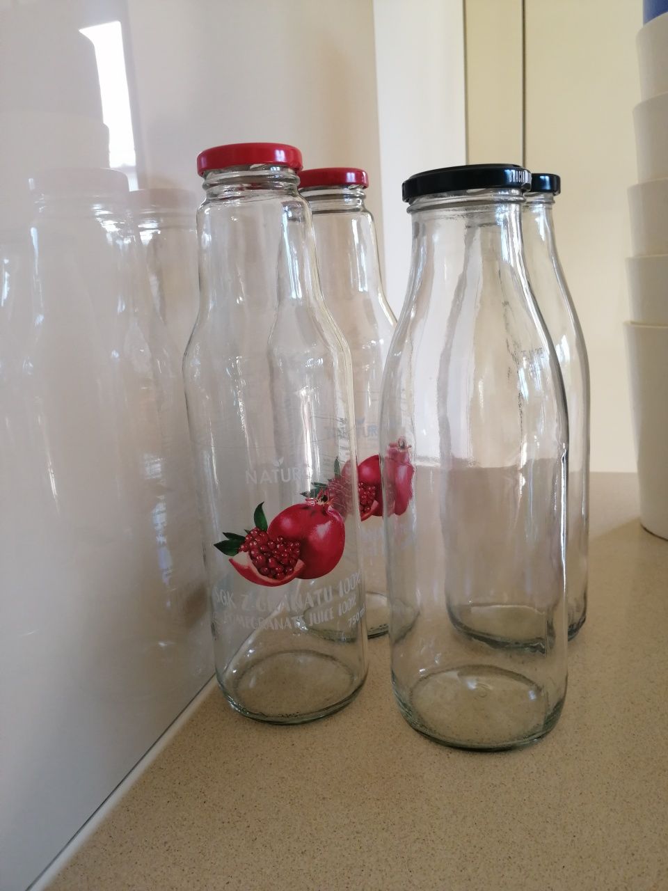 Butelki na sok 750ml  15 sztuk