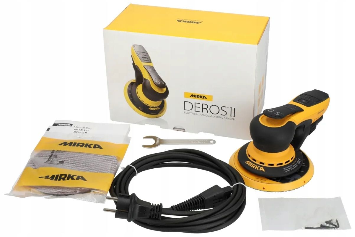 Mirka Deros Ii 650 Szlifierka Oscylacyjna Indukcyjna 150Mm / 5Mm