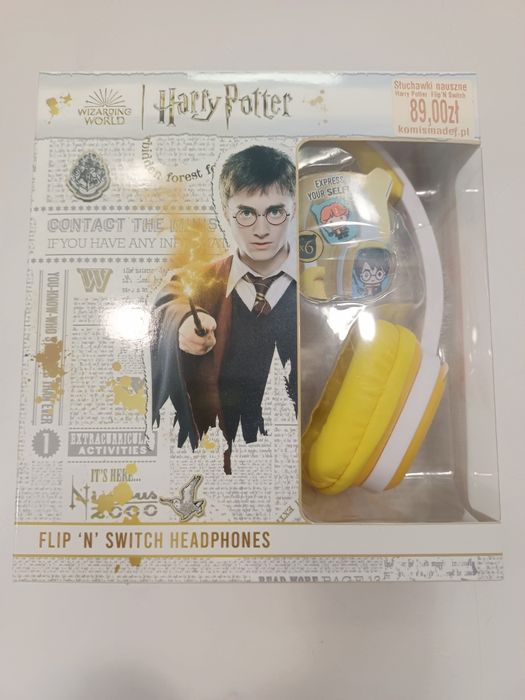 Składane słuchawki nauszne Harry Potter *NOWE* Komis Madej Sc