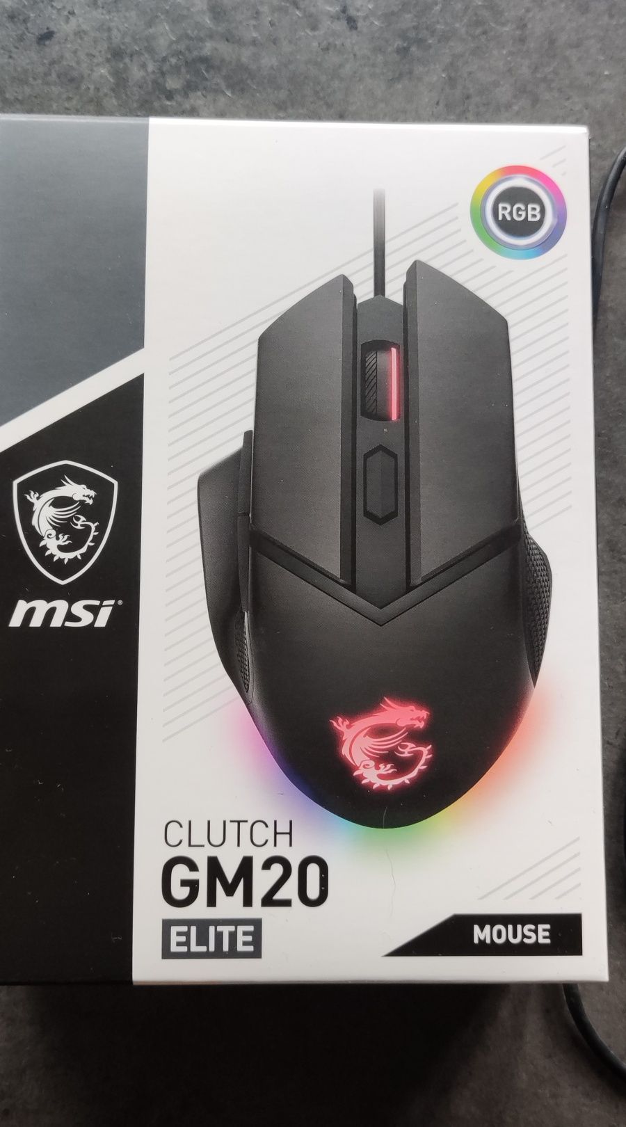 Myszka przewodowa MSI Clutch GM20 Elite