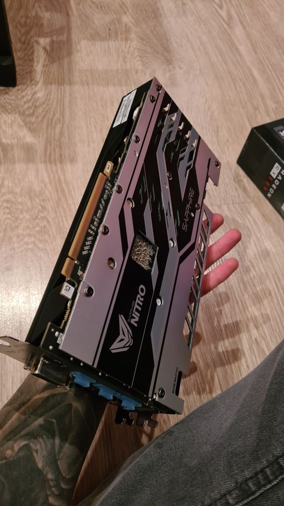 Видеокарта Sapphire rx 570 8gb нитро+ КІЛЬКІСТЬ! Ціна в опис