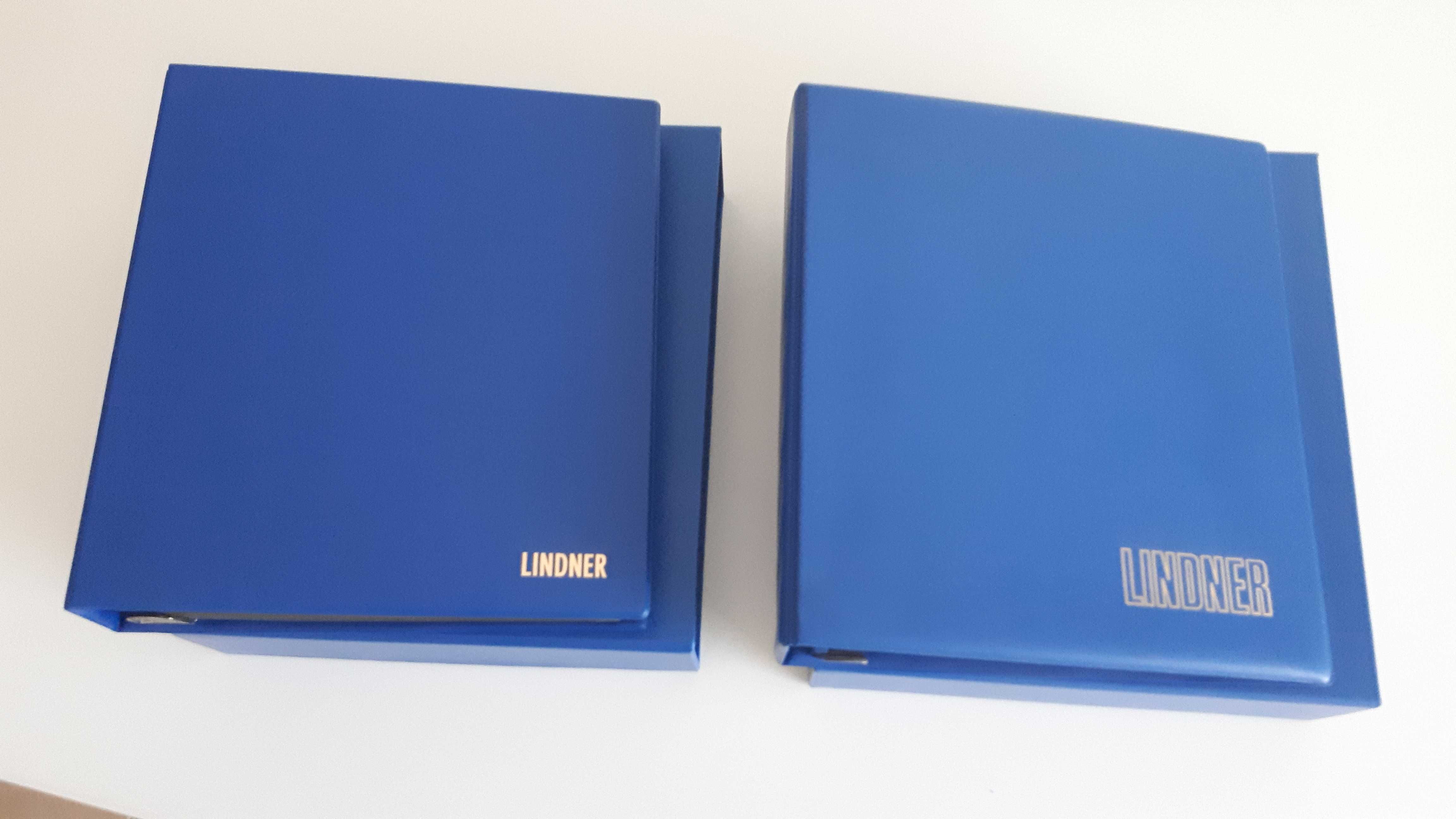 2 Capas de Anéis LINDNER UNIPLATE "Standard" com estojo