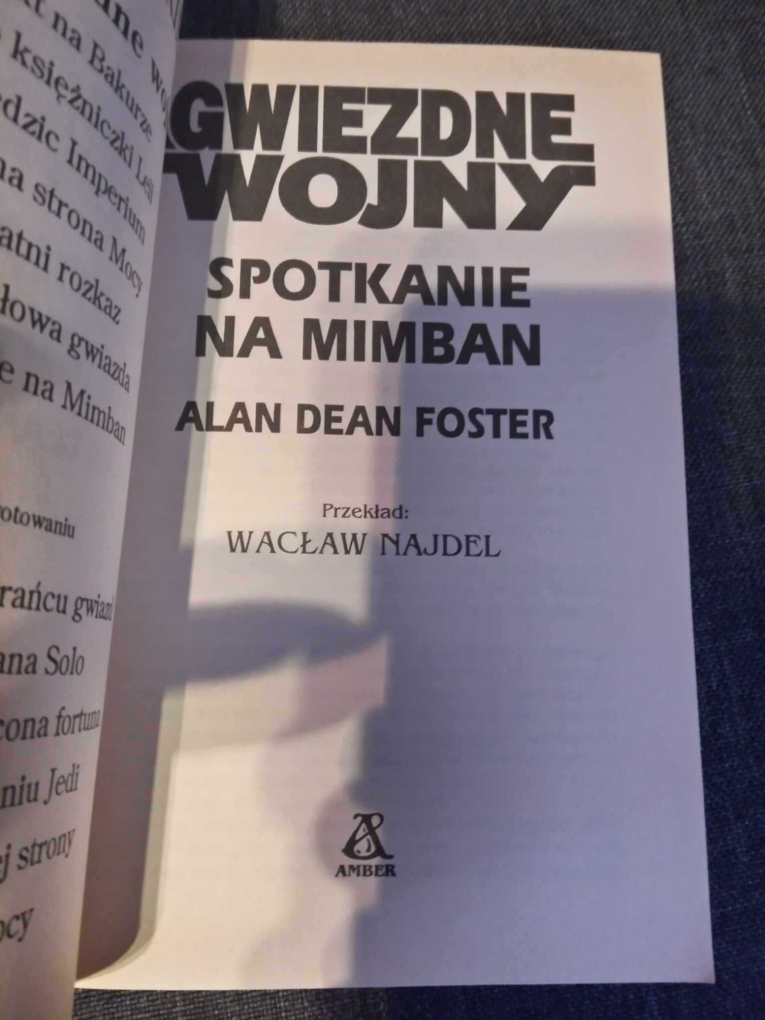 STAR WARS Gwiezdne Wojny Spotkanie na Mimban Alan Dean Foster