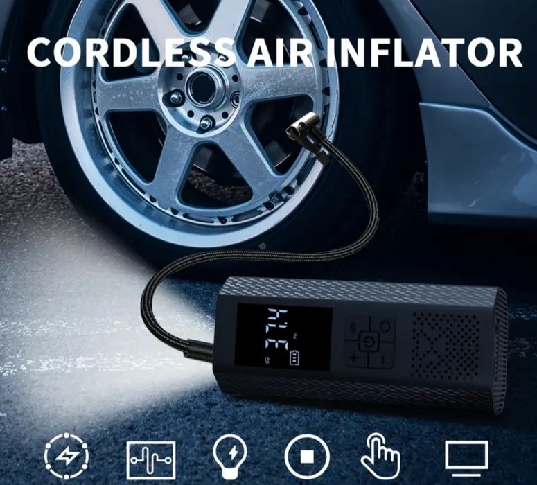 Przenośny kompresor akumulatorowy