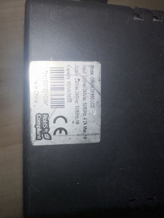 Zasilacz awaryjny orvaldi 650