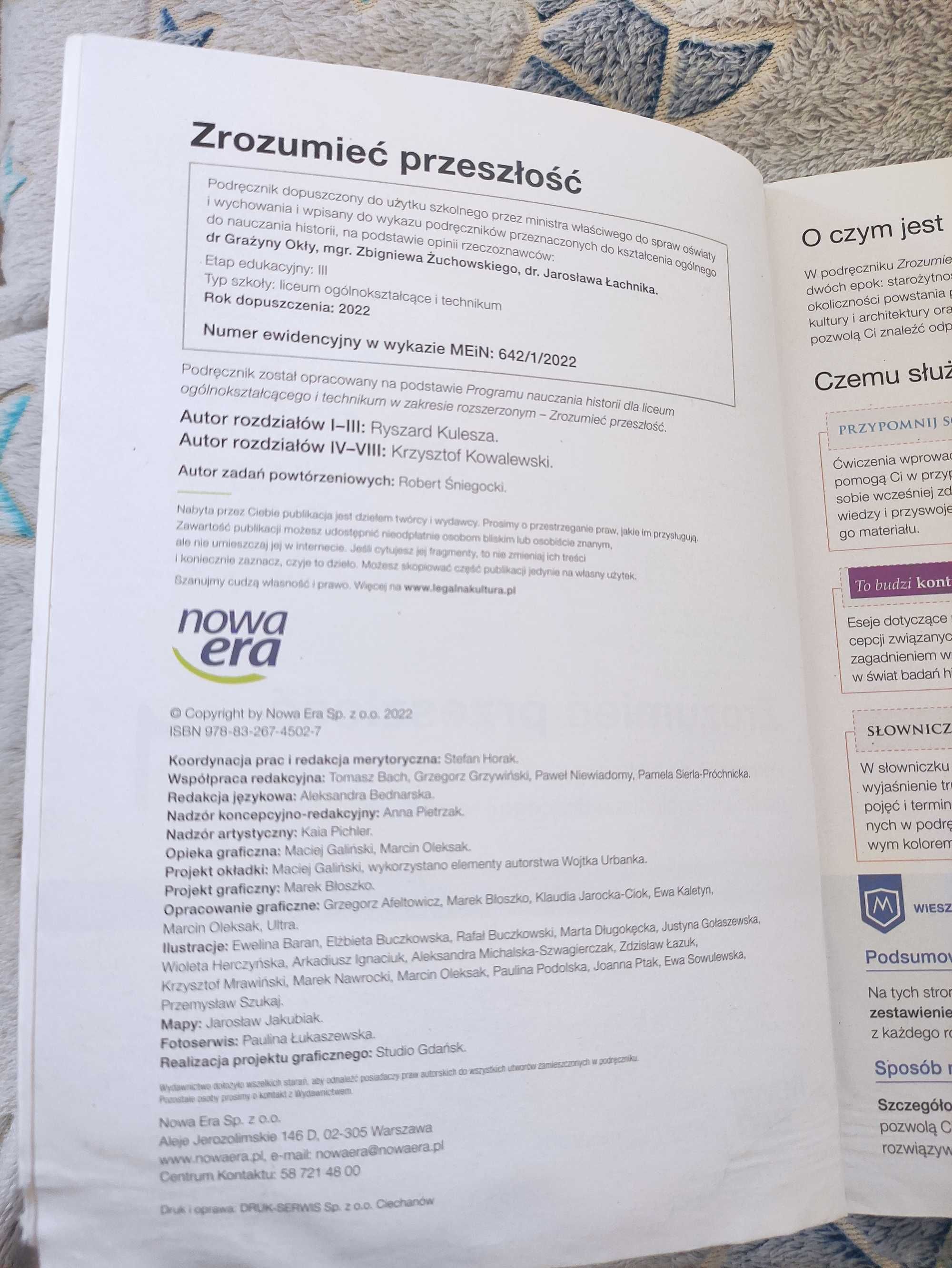 Podręcznik do historii rozsz. Zrozumieć przeszłość 1